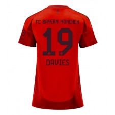 Bayern Munich Alphonso Davies #19 Hemmatröja Dam 2024-25 Korta ärmar